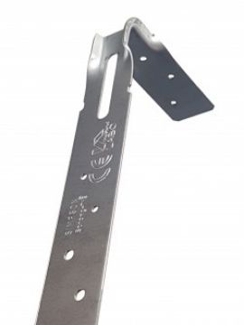 Picture of Strong-Tie 900mm x 100mm Lightweight Heavy Engineered Bent Strap
HES10B10
