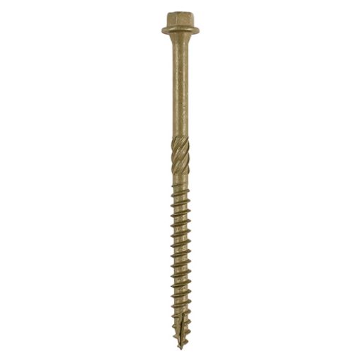 Picture of 6.7 x 87mm In-Dex Green Hex Timber Screws (50)
87IN
