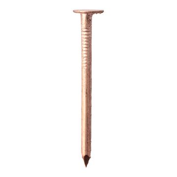 Picture of 2.65 x 30mm Copper Clout Nails 500g (310no. Approx) 
COP230MB