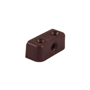 Picture of 34mm x 13mm x 13mm Brown Modesty Block (10)
MBBROWNP