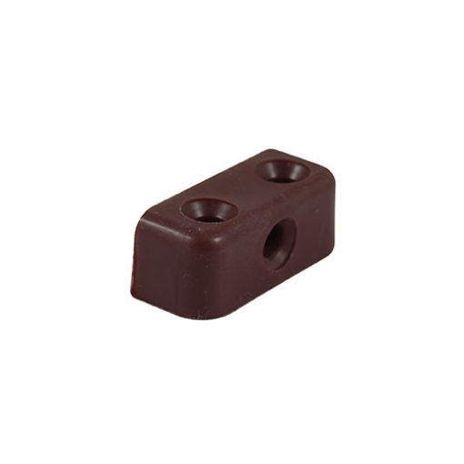 Picture of 34mm x 13mm x 13mm Brown Modesty Block (10)
MBBROWNP