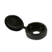 Picture of 3.5mm - 5mm Screw Small Hinged Black Cover Cap (100)
SHCCBLACKP