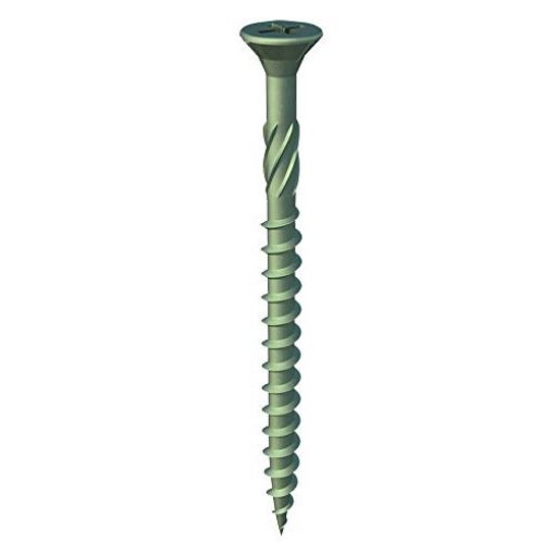 Picture of 4.5 x 60mm Decking Screw PZ2 - Green (1500)
60TDECK1500 (1500)