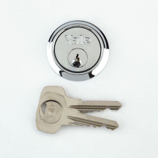 Picture of Yale Replacement 1109 Rim Cylinder SCP (2 Keys)
P-1109-SC (includes 2 keys.)