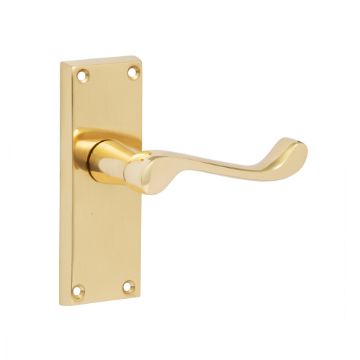 Picture of Victorian Straight Bathroom Door Handle PCP
DP058223
