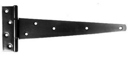 Picture of 457mm Medium Tee Hinges Black Japanned (2)
DP006164