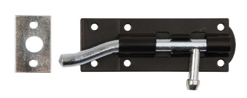 Picture of 152mm Necked Tower Bolt Black Japanned
DP006416