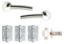 Picture of ULTIMO Door Furniture Pack SNP/PCP
DH003650-INTERNAL (includes handles, latch & 3x hinges)