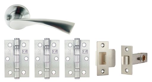 Picture of FLEX Privacy Door Furniture Pack SCP
DH003640-PRV-INT (includes handles, latch & 3x hinges)