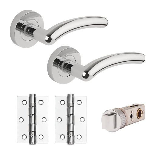 Picture of WAVE "Fast-Fit" Door Smart Furniture Pack PCP
SBX3000 (includes handles, smart latch & 2x hinges)