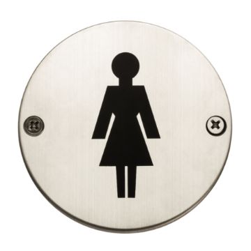 Picture of 75mm "Female" Door Sign SSS
DH003793