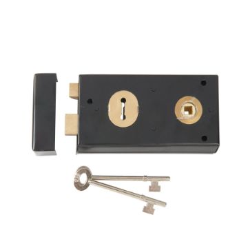 Picture of Yale P401 Rim Sashlock Black Japanned
P-401-BK
