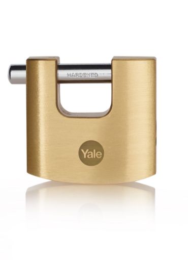Picture of Yale 60mm Brass Shutter Padlock
Y114B/60/114/1