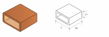 Picture of 65mm x 215mm Red Air Brick Closure
SCWDRED0200EA