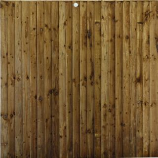 Picture of TAFS Fully Framed Featheredge Panel Treated Brown 1.8m x 1.8m
P6FFB (18)