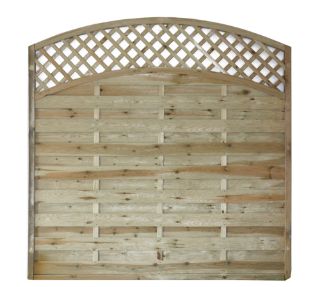Picture of TAFS Sussex Arch Fence Panel Treated Green 1.8m x 1.8m
EUSA6