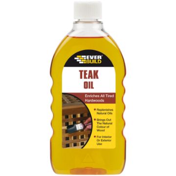 Picture of Everbuild Teak Oil 500ml
TEAK (12)