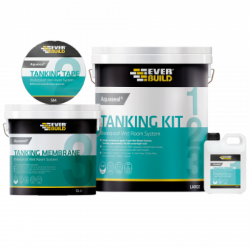 Picture of Everbuild Aquaseal Wet Room System Standard Kit
AQWRSSTDKIT