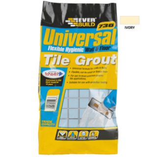 Picture of Everbuild 730 Universal Flexible Grout Ivory 5kg
UNIFLEX5IV