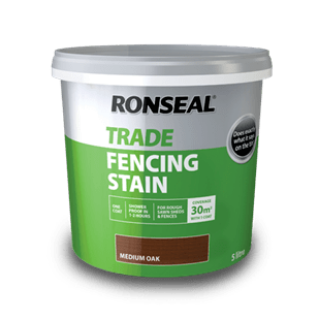 Picture of Ronseal Trade Fencing Stain Tudor Black 5 Litre
38577