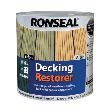 Picture of Ronseal Decking Restorer 2.5 Litre
35767