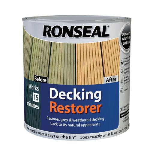 Picture of Ronseal Decking Restorer 2.5 Litre
35767