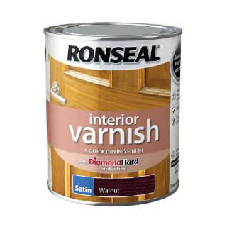 Picture of Ronseal Interior Varnish Satin Walnut 750ml
36841 (6)