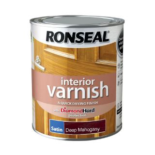 Picture of Ronseal Interior Varnish Satin Deep Mahogany 750ml
36840 (6)