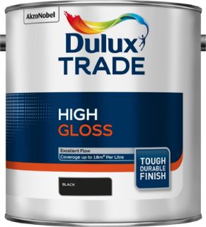 Picture of Dulux Trade High Gloss Black 2.5 Litre
5183328