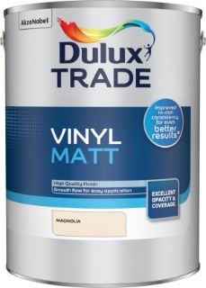 Picture of Dulux Trade Vinyl Matt Magnolia 5 Litre
5091653