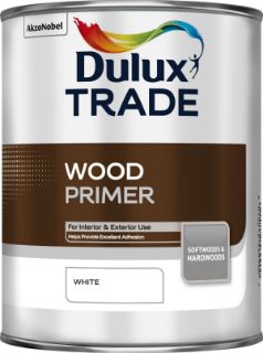 Picture of Dulux Trade Wood Primer White 1 Litre
5183280