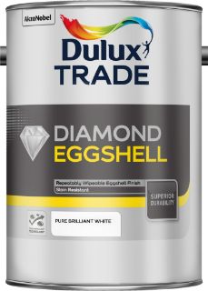 Picture of Dulux Trade Diamond Eggshell Pure Brilliant White 5 Litre
5082320