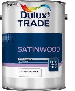 Picture of Dulux Trade Satinwood Pure Brilliant White 5 Litre
5183994