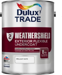 Picture of Dulux Trade Weathershield Exterior Undercoat Brilliant White 5 Litre
5180449