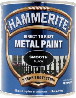 Picture of Hammerite Metal Paint Smooth Black 750ml
5092966
