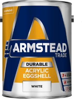 Picture of Armstead Trade Durable Acyrlic Eggshell White 5 Litre
5218595