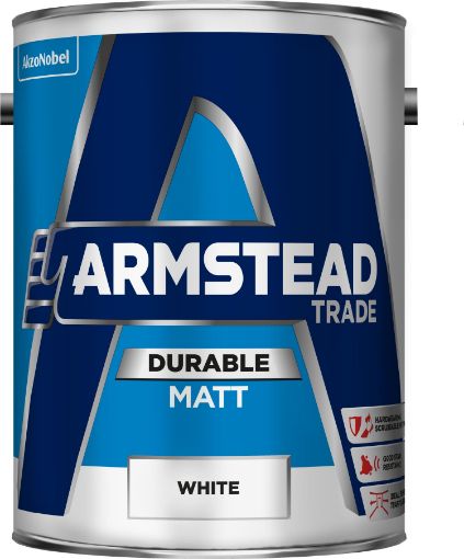 Picture of Armstead Trade Durable Matt White 5 Litre
5218596