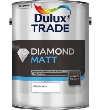 Picture of Dulux Trade Diamond Matt Light Base 5 Litre
5191774