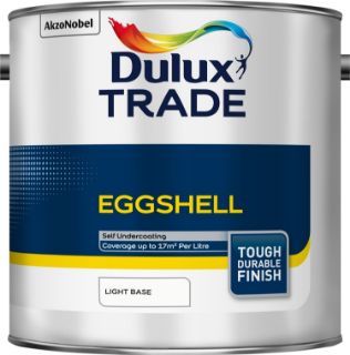 Picture of Dulux Trade Eggshell Light Base 2.5 Litre
5183376
