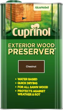 Picture of Cuprinol Exterior Wood Preserver (BP) Chestnut 5 Litre
5095363