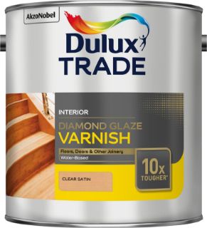 Picture of Dulux Trade Diamond Glaze Varnish Satin 2.5 Litre
5082970