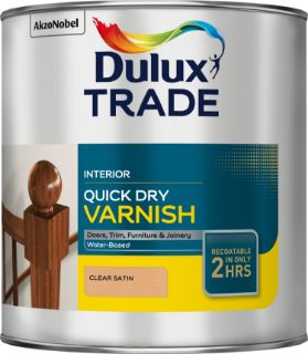 Picture of Dulux Trade Quick Dry Varnish Clear Satin 2.5 Litre
5092221