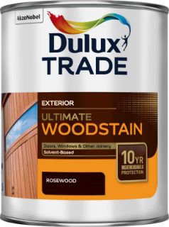 Picture of Dulux Trade Ultimate Woodstain Rosewood 1 Litre
5183359