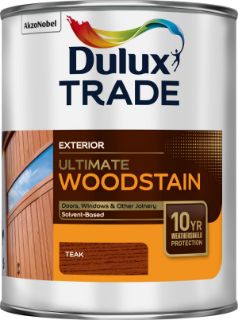 Picture of Dulux Trade Ultimate Woodstain Teak 1 Litre
5183420