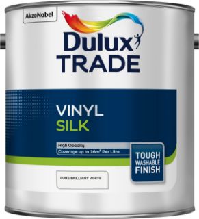 Picture of Dulux Trade Vinyl Silk Pure Brilliant White 2.5 Litre
5082983