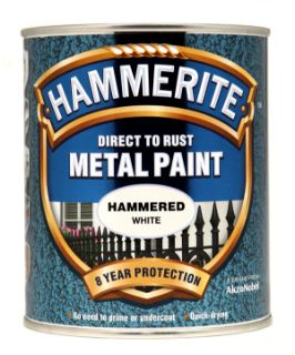 Picture of Hammerite Metal Paint Hammered White 750ml 
5092971