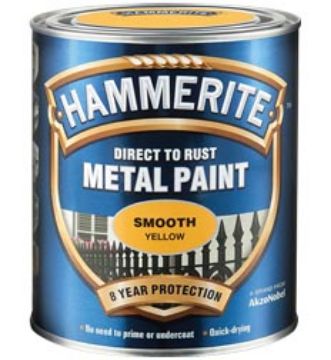 Picture of Hammerite Smooth Direct To Rust Metal Paint Medium Base 750Ml
5192810