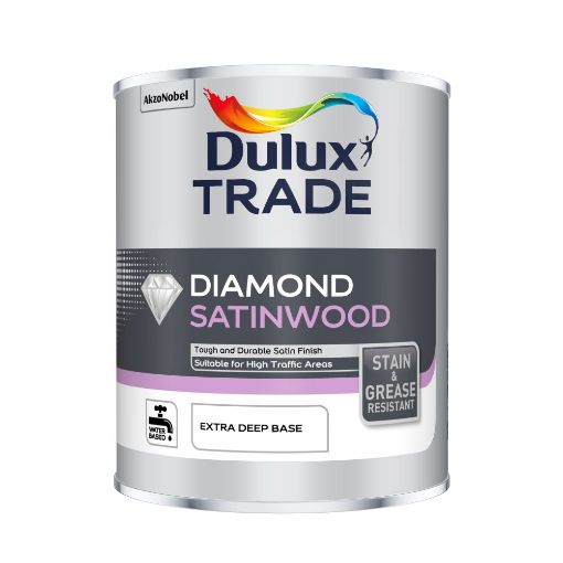 Picture of Dulux Trade Diamond Satinwood Extra Deep Base 1 Litre
5282786