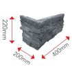 Picture of Contemporary Forest Marble Honed Z-Stone 600mm x 150mm Long Corner (Box of 10)
TWCFMSHONEDLC