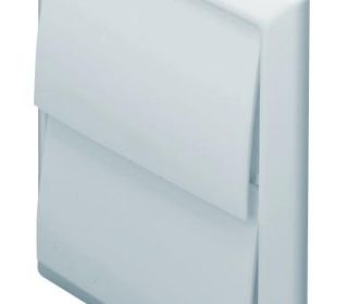 Picture of Domus 100mm White Wall Outlet With Gravity Flap
44910W